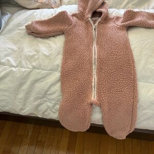 Carter's Pink Fleece Bodysuit